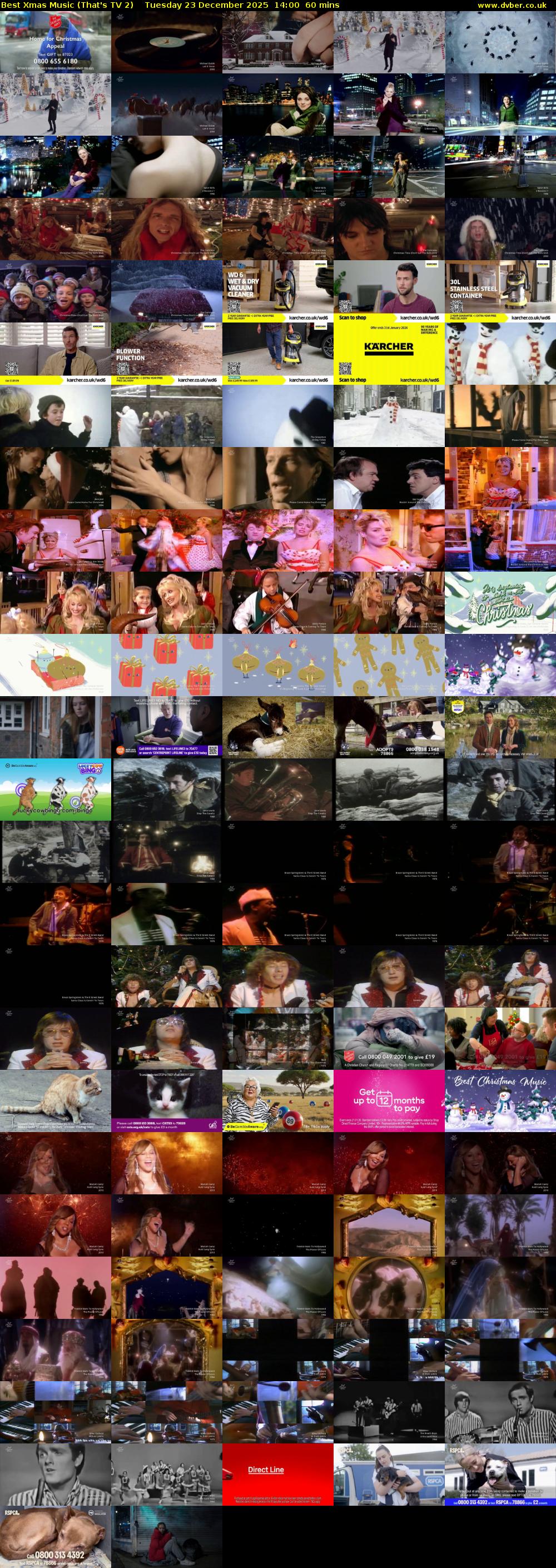 Best Xmas Music (That's TV 2) Tuesday 23 December 2025 14:00 - 15:00