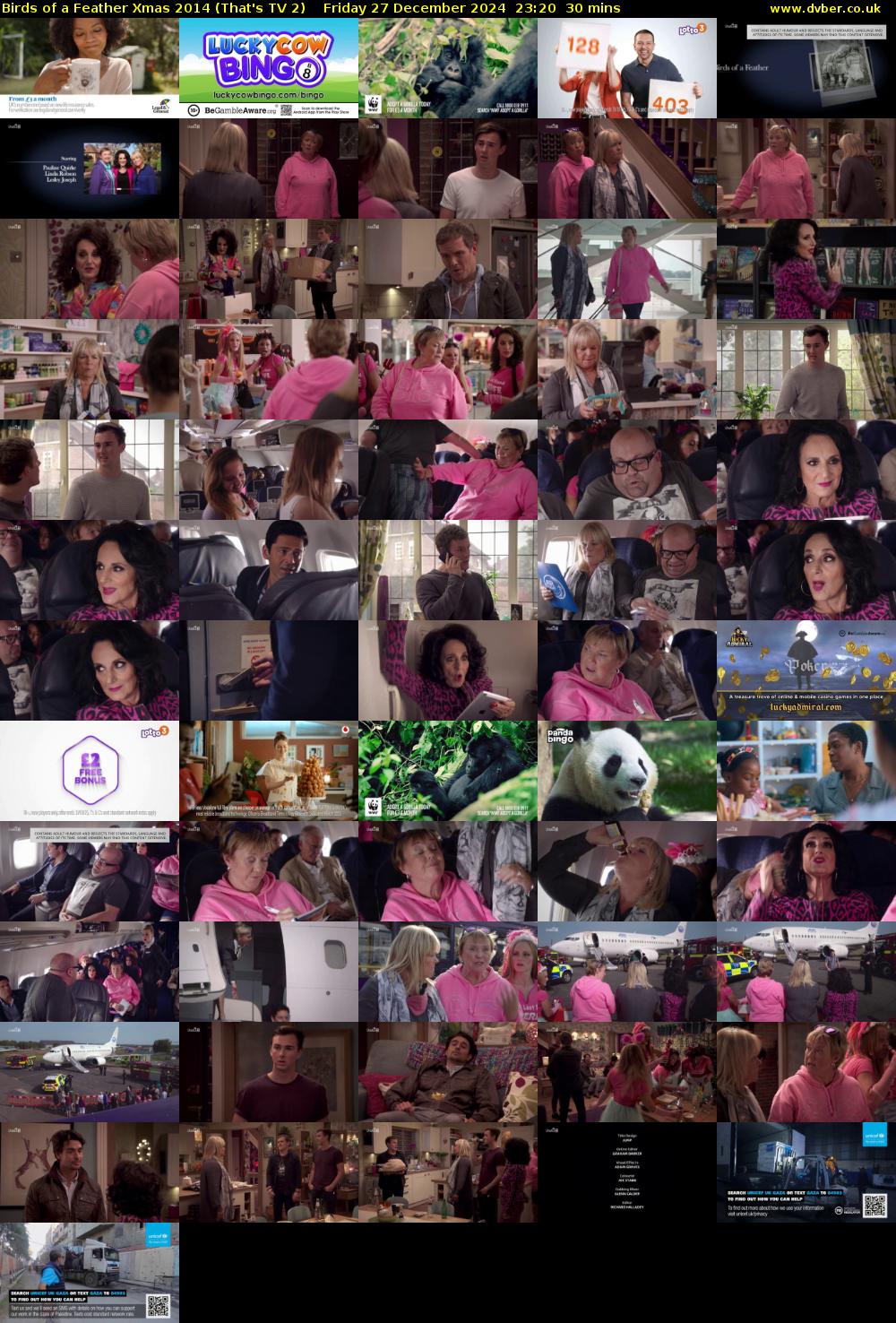 Birds of a Feather Xmas 2014 (That's TV 2) Friday 27 December 2024 23:20 - 23:50
