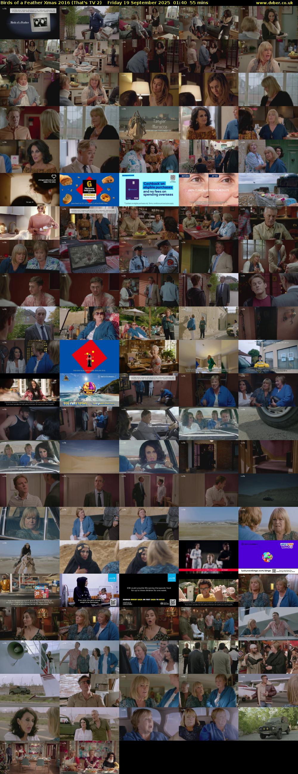 Birds of a Feather Xmas 2016 (That's TV 2) Friday 19 September 2025 01:40 - 02:35