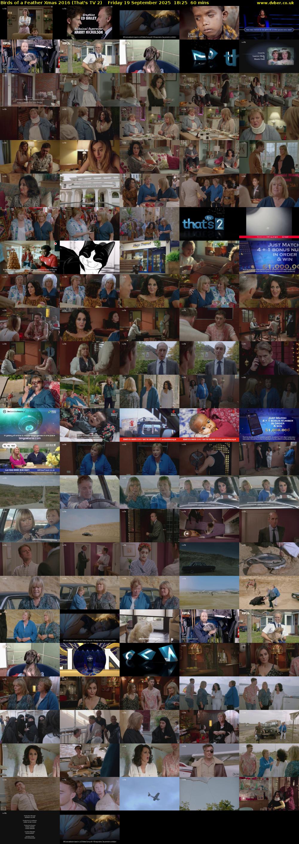 Birds of a Feather Xmas 2016 (That's TV 2) Friday 19 September 2025 18:25 - 19:25