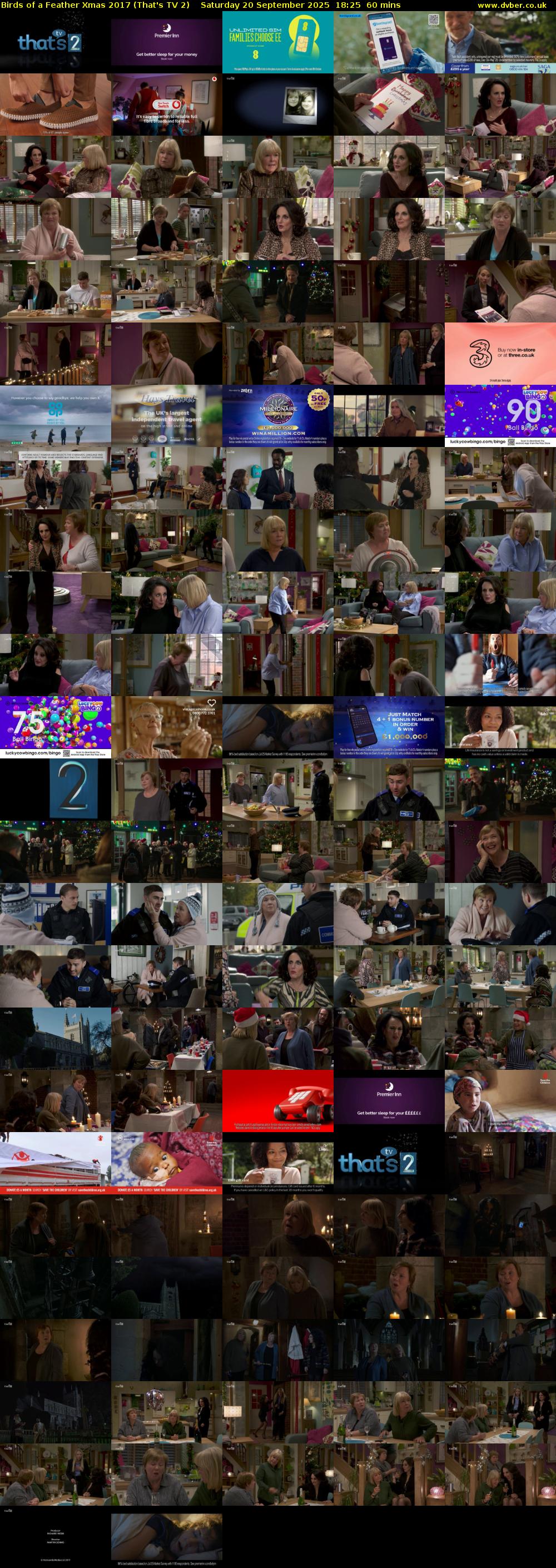 Birds of a Feather Xmas 2017 (That's TV 2) Saturday 20 September 2025 18:25 - 19:25