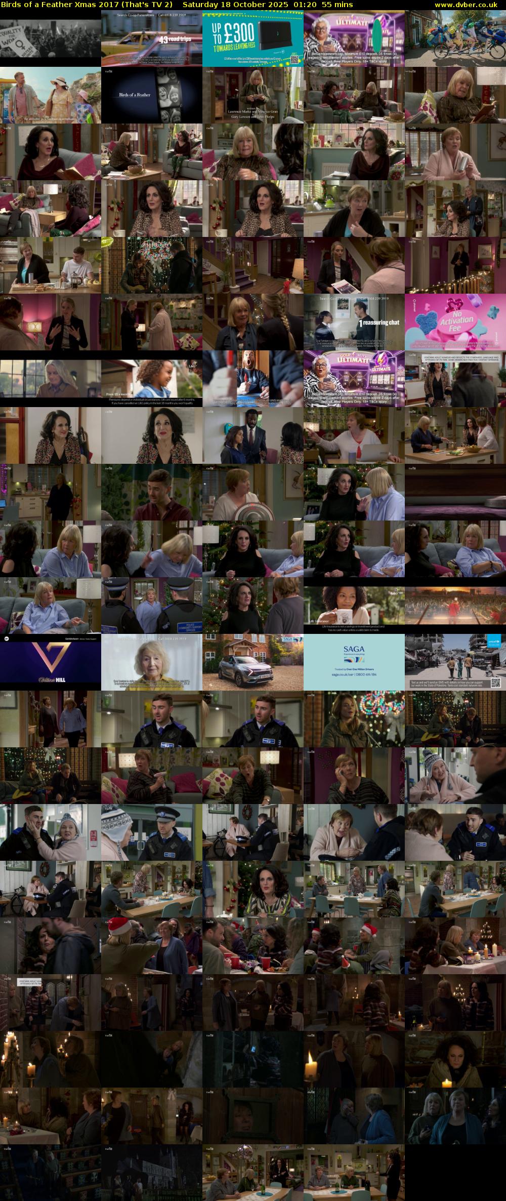 Birds of a Feather Xmas 2017 (That's TV 2) Saturday 18 October 2025 01:20 - 02:15