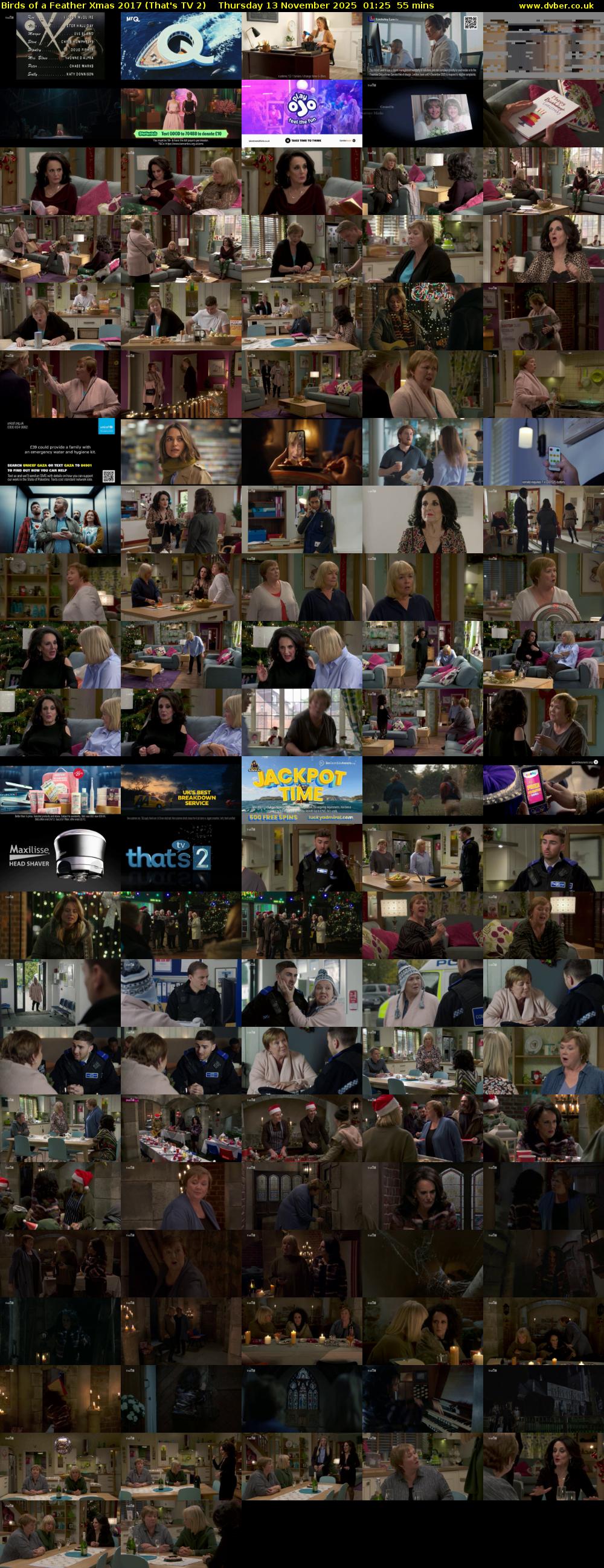 Birds of a Feather Xmas 2017 (That's TV 2) Thursday 13 November 2025 01:25 - 02:20