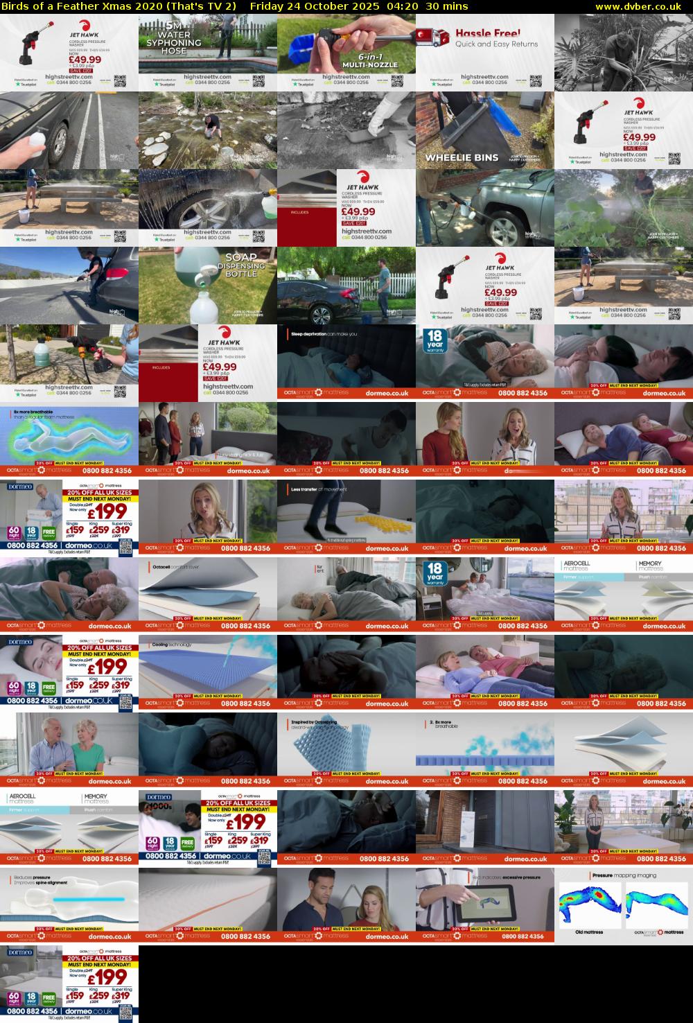 Birds of a Feather Xmas 2020 (That's TV 2) Friday 24 October 2025 04:20 - 04:50