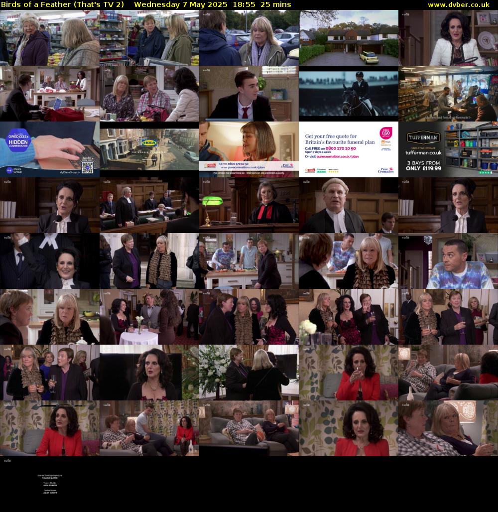 Birds of a Feather (That's TV 2) Wednesday 7 May 2025 18:55 - 19:20