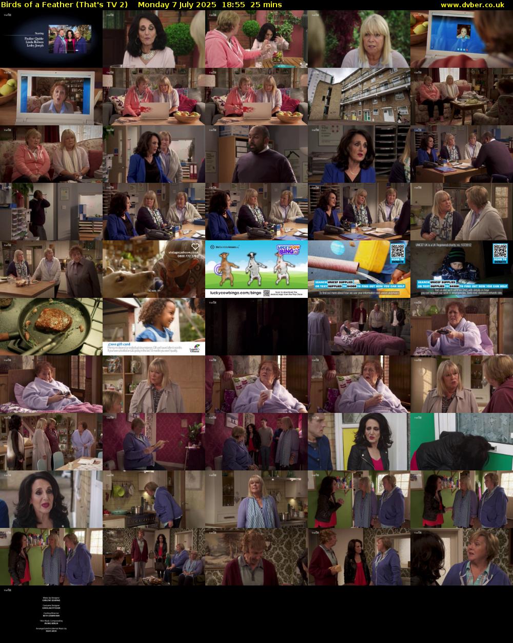 Birds of a Feather (That's TV 2) Monday 7 July 2025 18:55 - 19:20