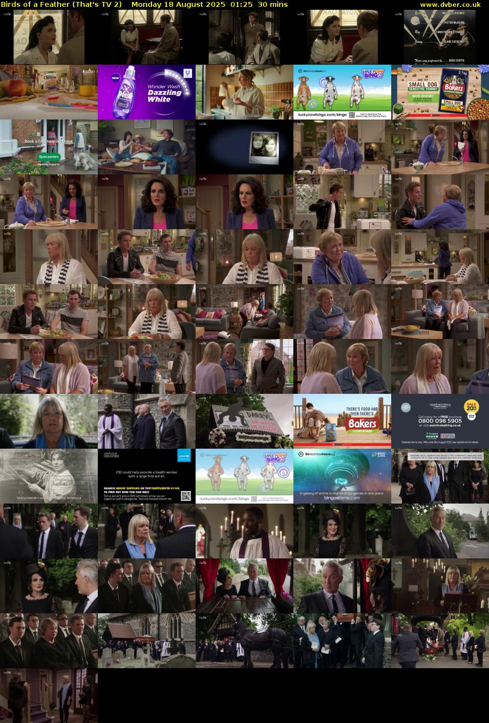 Birds of a Feather (That's TV 2) Monday 18 August 2025 01:25 - 01:55