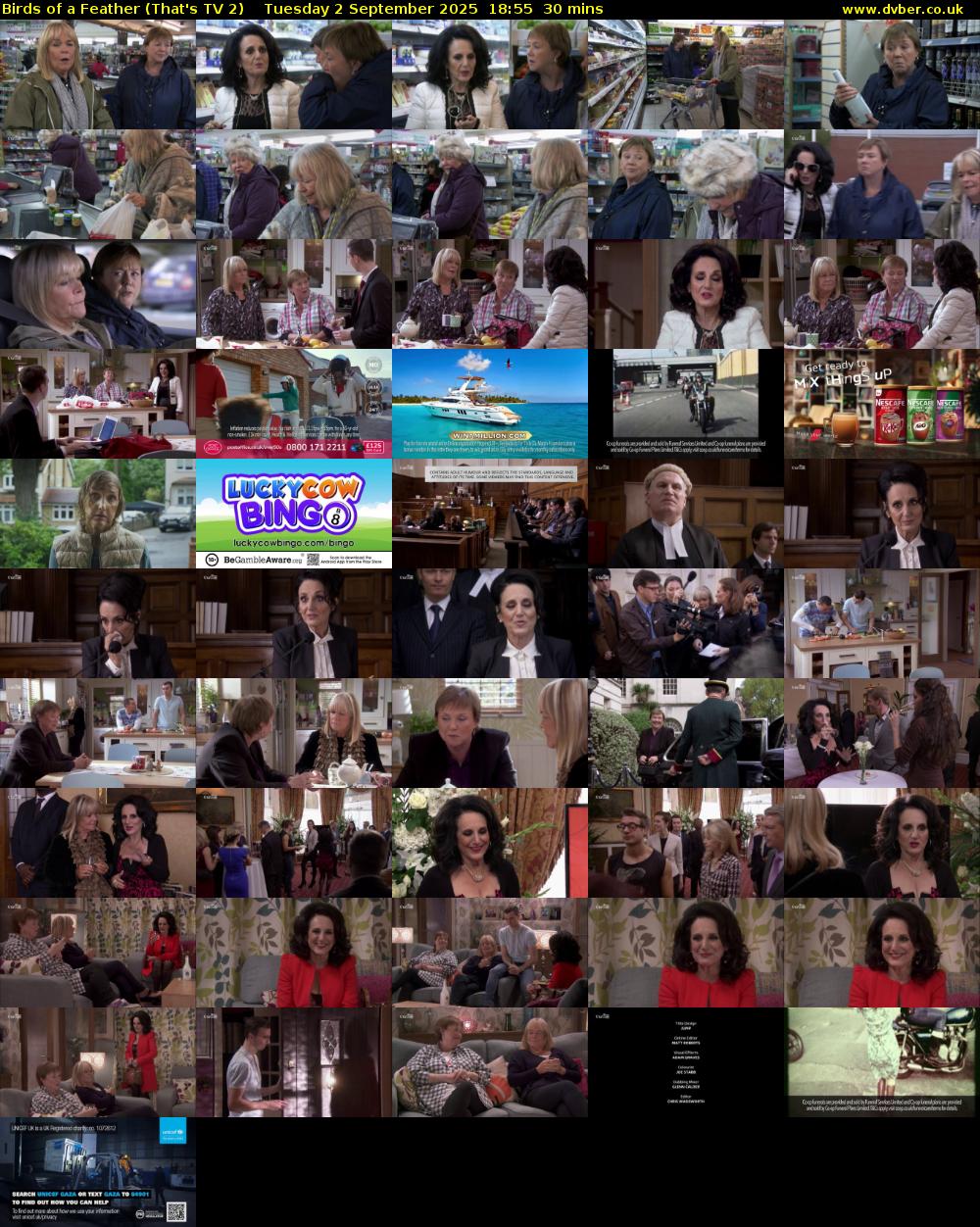Birds of a Feather (That's TV 2) Tuesday 2 September 2025 18:55 - 19:25