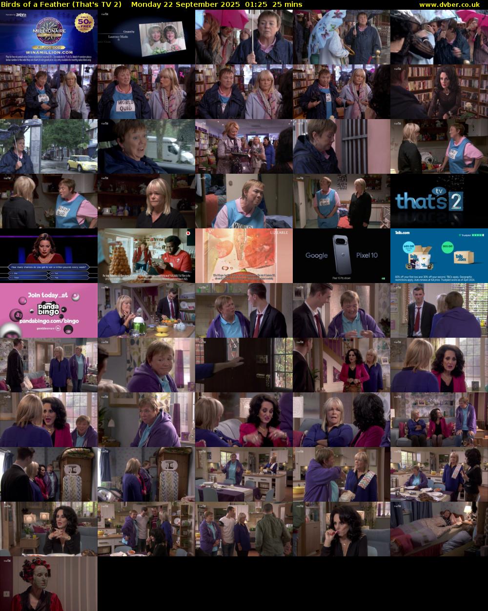 Birds of a Feather (That's TV 2) Monday 22 September 2025 01:25 - 01:50