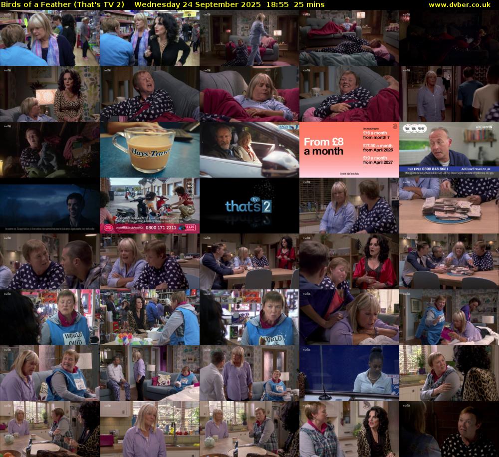 Birds of a Feather (That's TV 2) Wednesday 24 September 2025 18:55 - 19:20