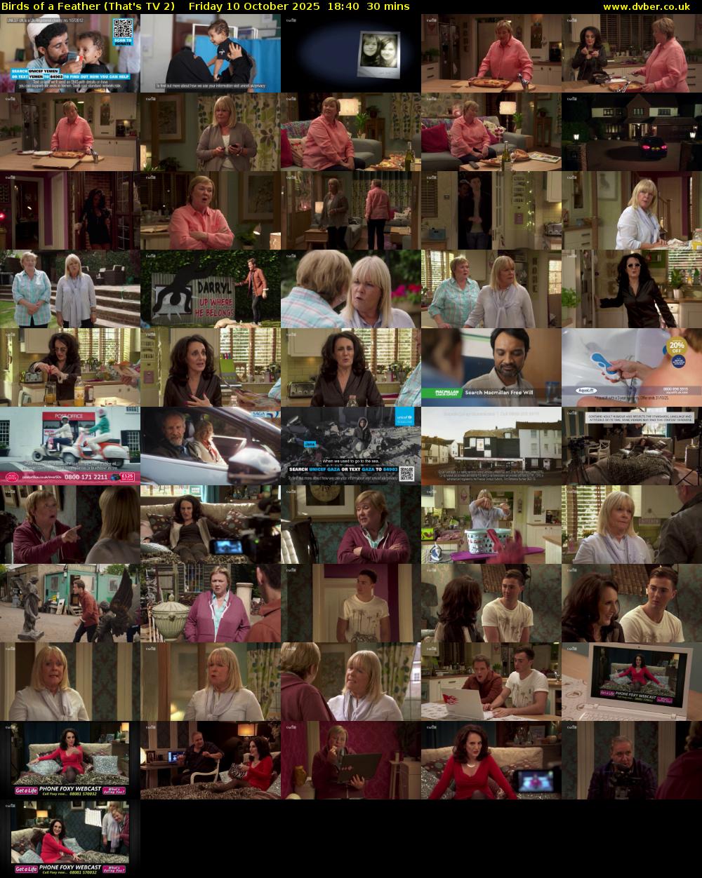 Birds of a Feather (That's TV 2) Friday 10 October 2025 18:40 - 19:10