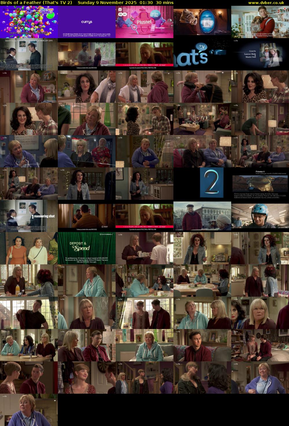 Birds of a Feather (That's TV 2) Sunday 9 November 2025 01:30 - 02:00