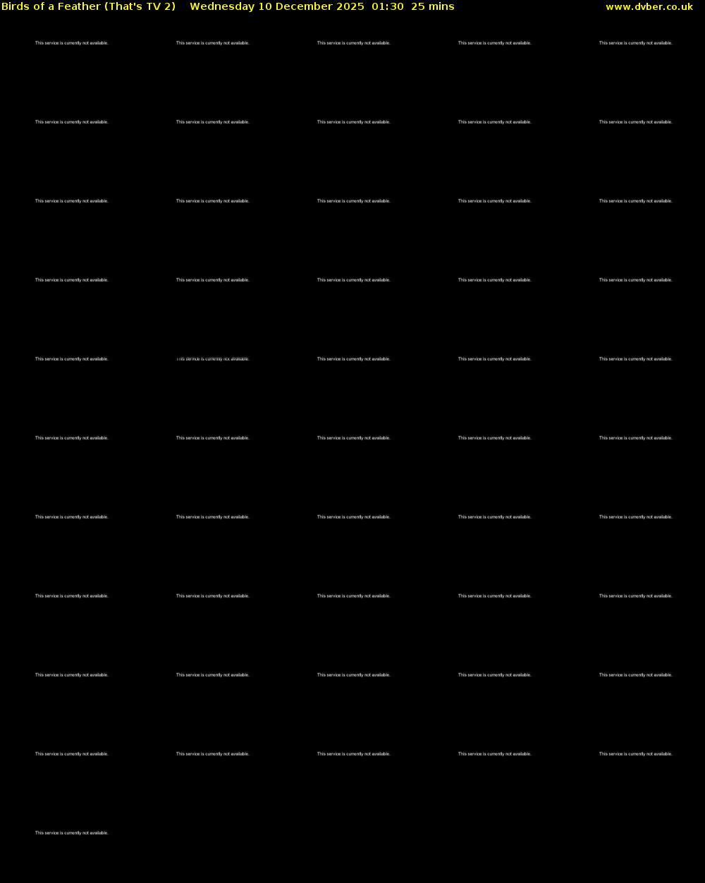 Birds of a Feather (That's TV 2) Wednesday 10 December 2025 01:30 - 01:55