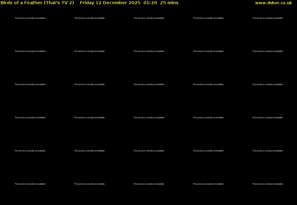 Birds of a Feather (That's TV 2) Friday 12 December 2025 01:20 - 01:45