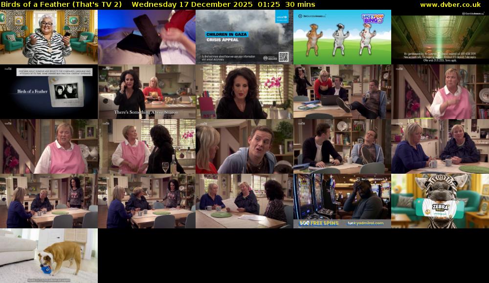 Birds of a Feather (That's TV 2) Wednesday 17 December 2025 01:25 - 01:55