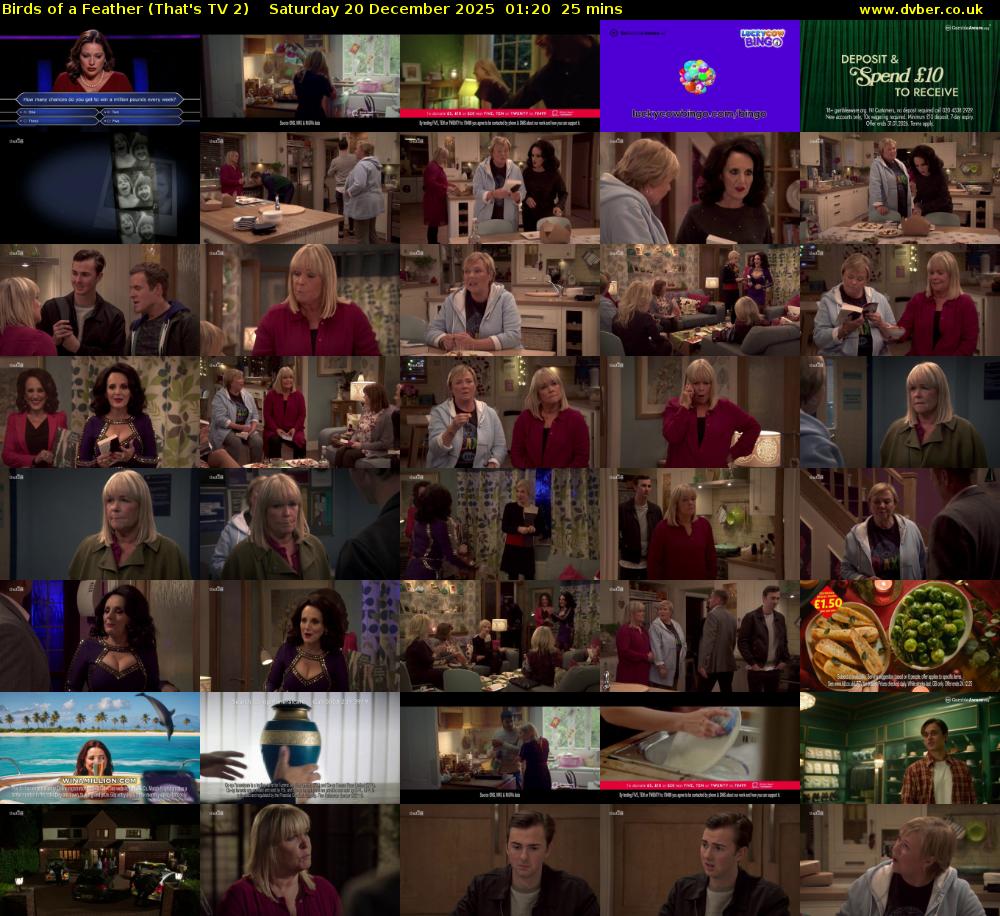 Birds of a Feather (That's TV 2) Saturday 20 December 2025 01:20 - 01:45