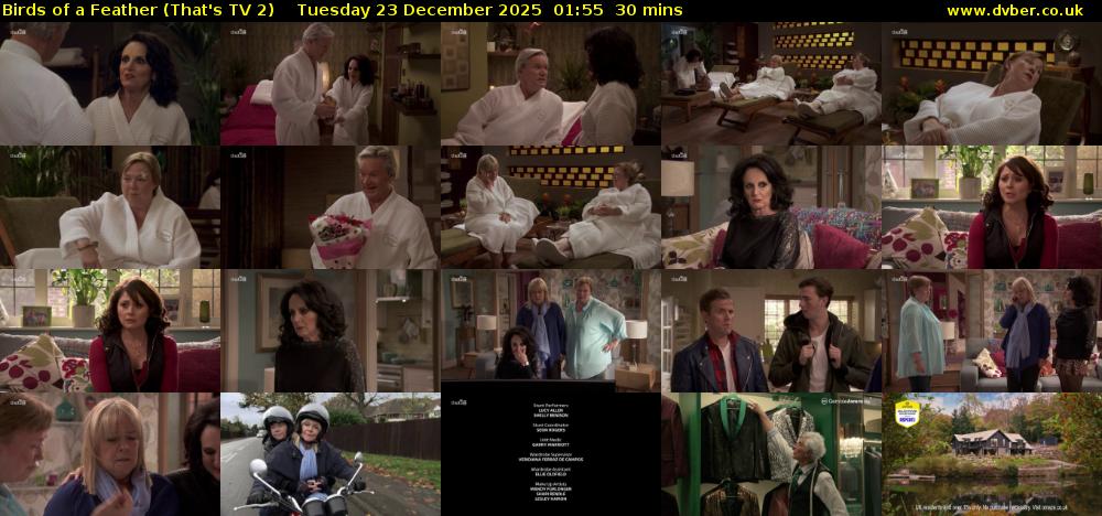 Birds of a Feather (That's TV 2) Tuesday 23 December 2025 01:55 - 02:25