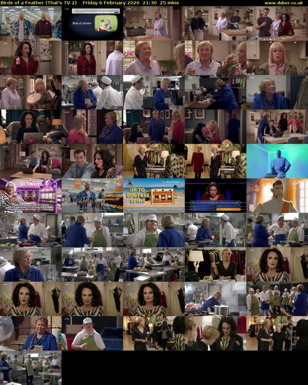 Birds of a Feather (That's TV 2) Friday 6 February 2026 21:30 - 21:55