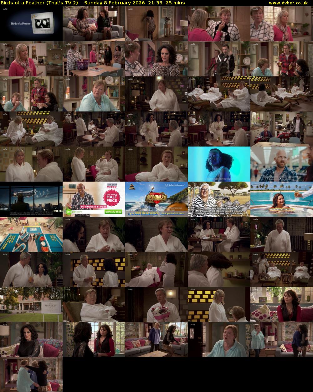 Birds of a Feather (That's TV 2) Sunday 8 February 2026 21:35 - 22:00