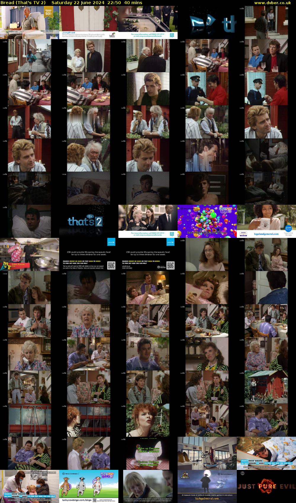 Bread (That's TV 2) Saturday 22 June 2024 22:50 - 23:30