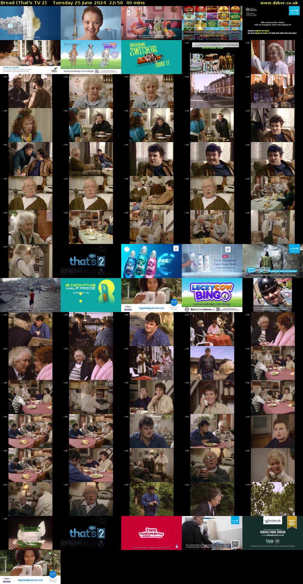 Bread (That's TV 2) Tuesday 25 June 2024 22:50 - 23:30
