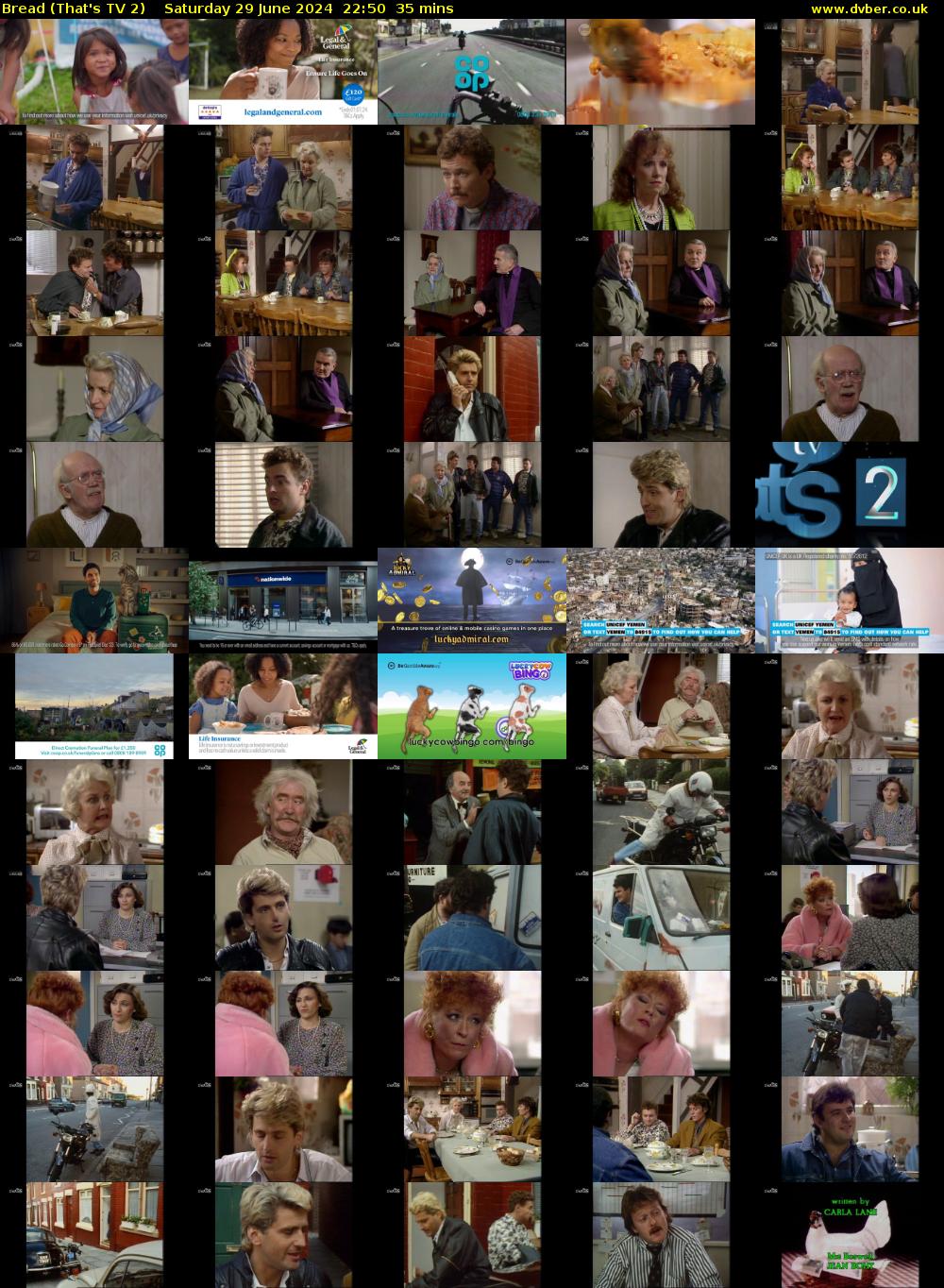 Bread (That's TV 2) Saturday 29 June 2024 22:50 - 23:25