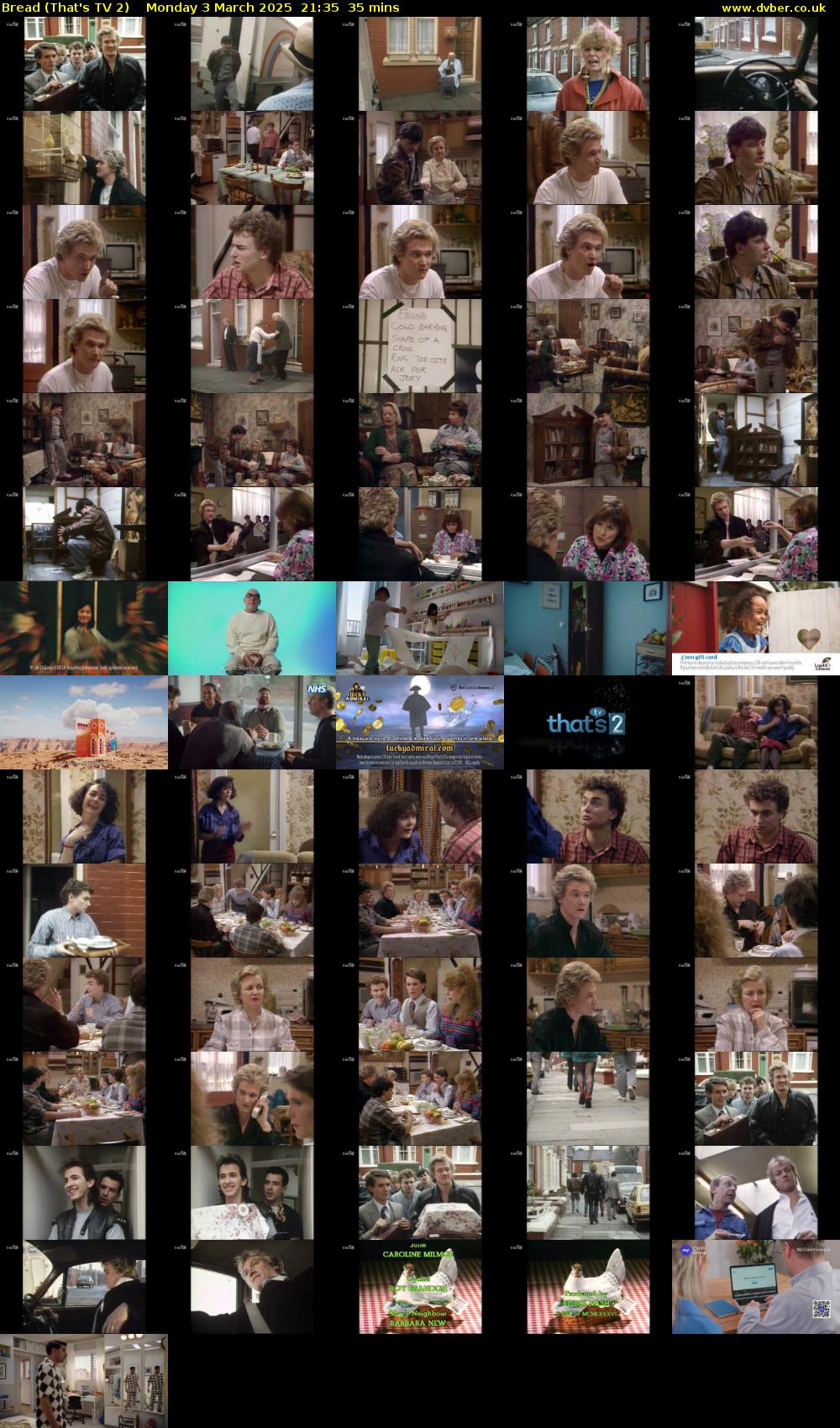 Bread (That's TV 2) Monday 3 March 2025 21:35 - 22:10