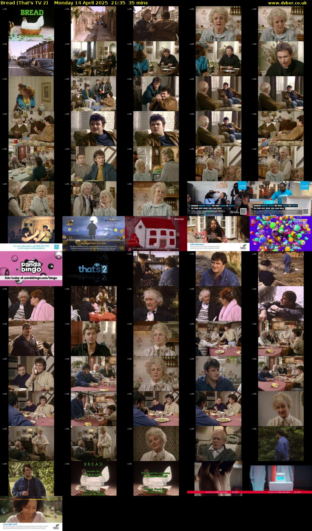 Bread (That's TV 2) Monday 14 April 2025 21:35 - 22:10