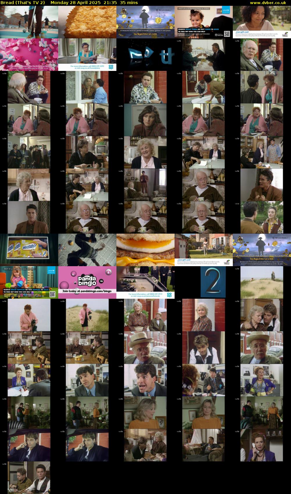 Bread (That's TV 2) Monday 28 April 2025 21:35 - 22:10