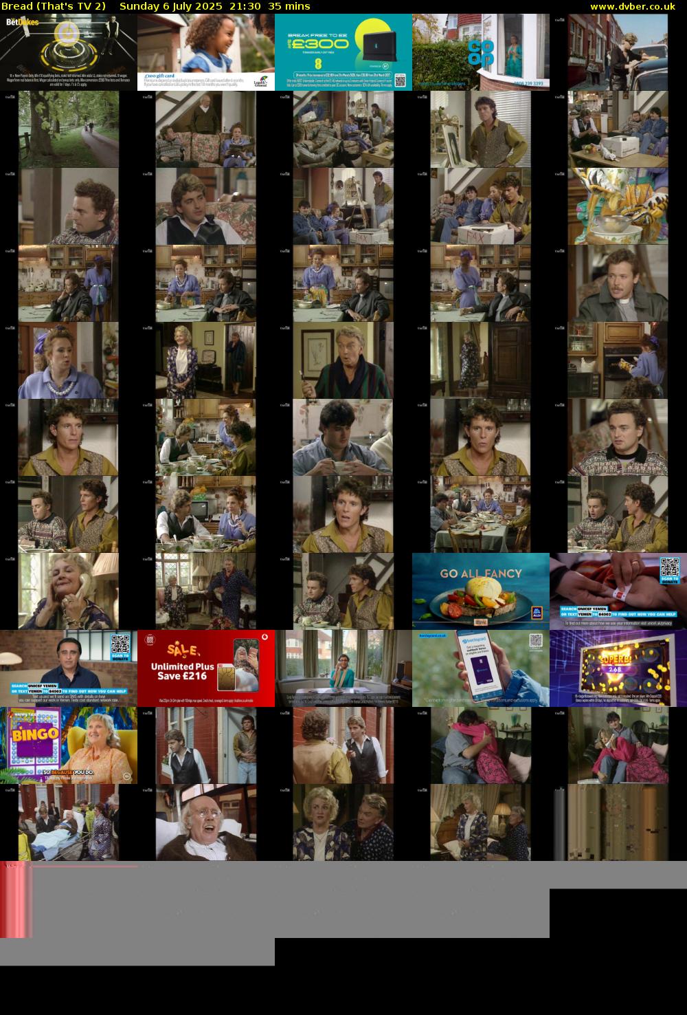 Bread (That's TV 2) Sunday 6 July 2025 21:30 - 22:05