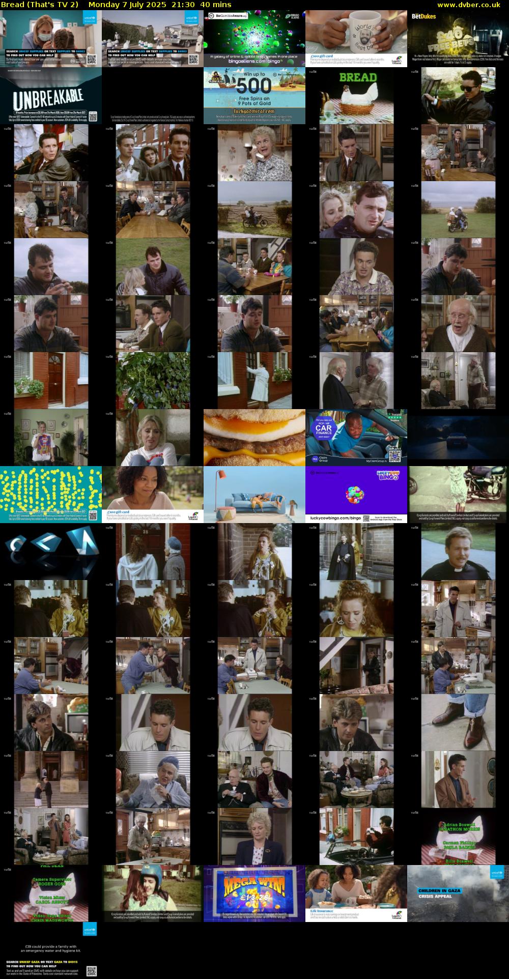 Bread (That's TV 2) Monday 7 July 2025 21:30 - 22:10