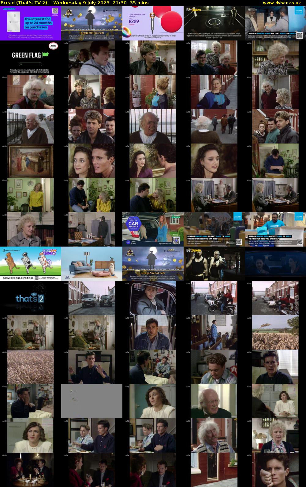 Bread (That's TV 2) Wednesday 9 July 2025 21:30 - 22:05