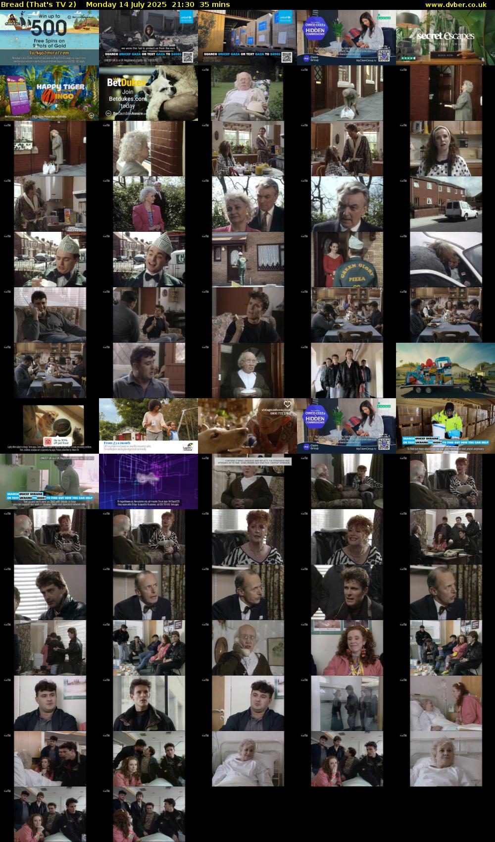 Bread (That's TV 2) Monday 14 July 2025 21:30 - 22:05