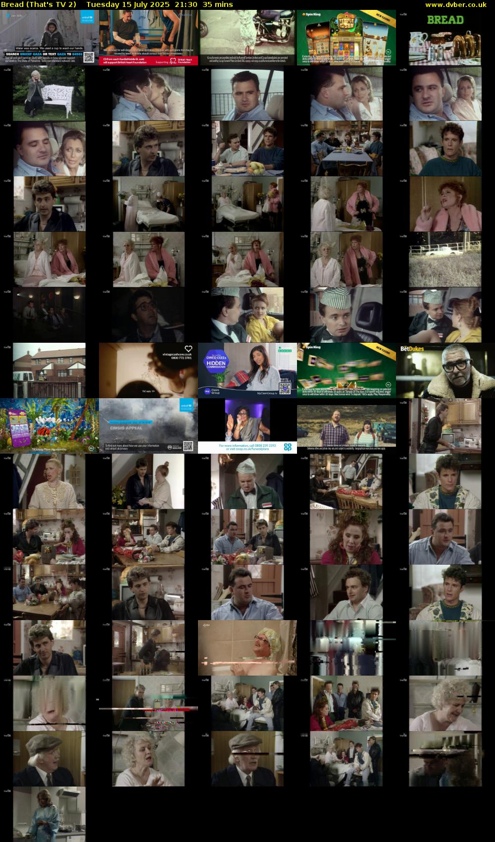 Bread (That's TV 2) Tuesday 15 July 2025 21:30 - 22:05