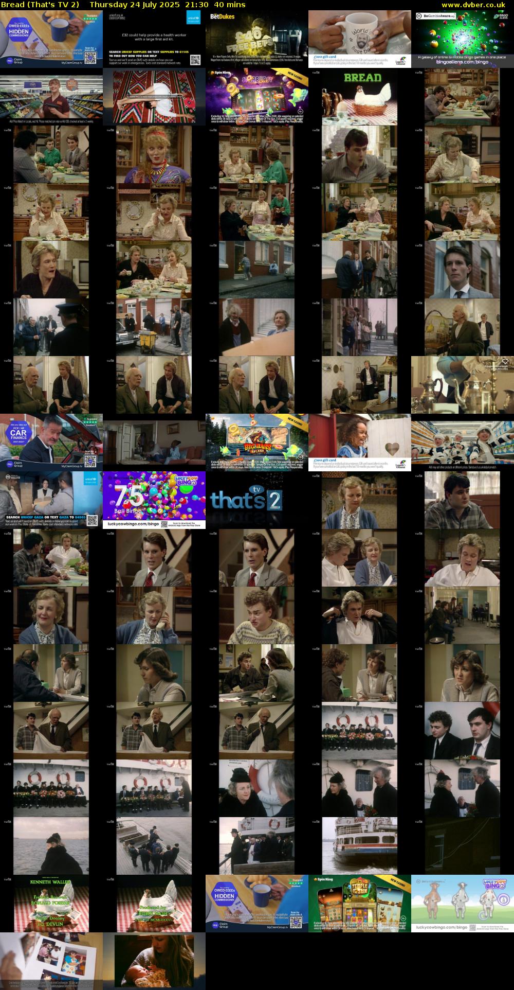 Bread (That's TV 2) Thursday 24 July 2025 21:30 - 22:10