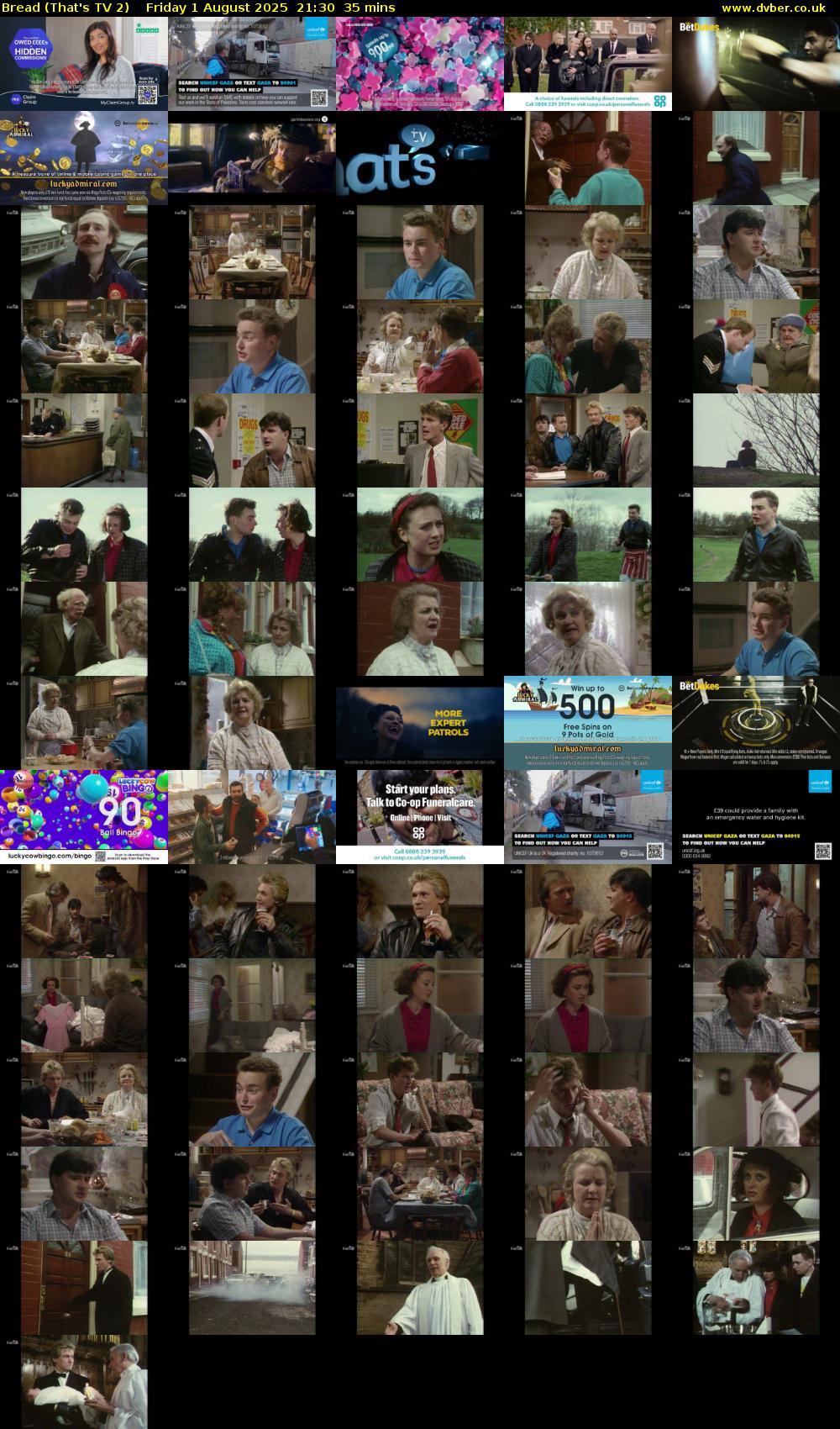 Bread (That's TV 2) Friday 1 August 2025 21:30 - 22:05