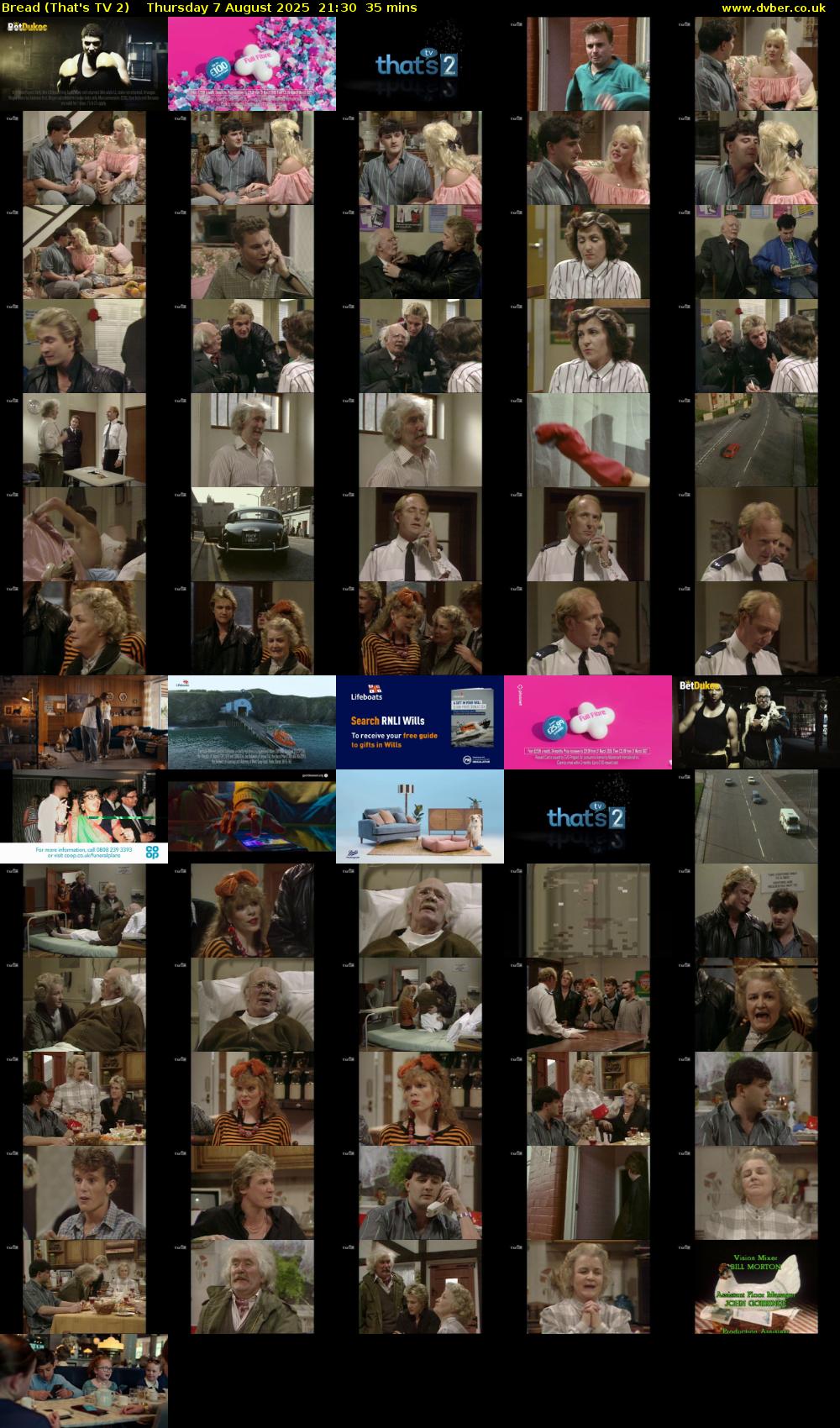 Bread (That's TV 2) Thursday 7 August 2025 21:30 - 22:05