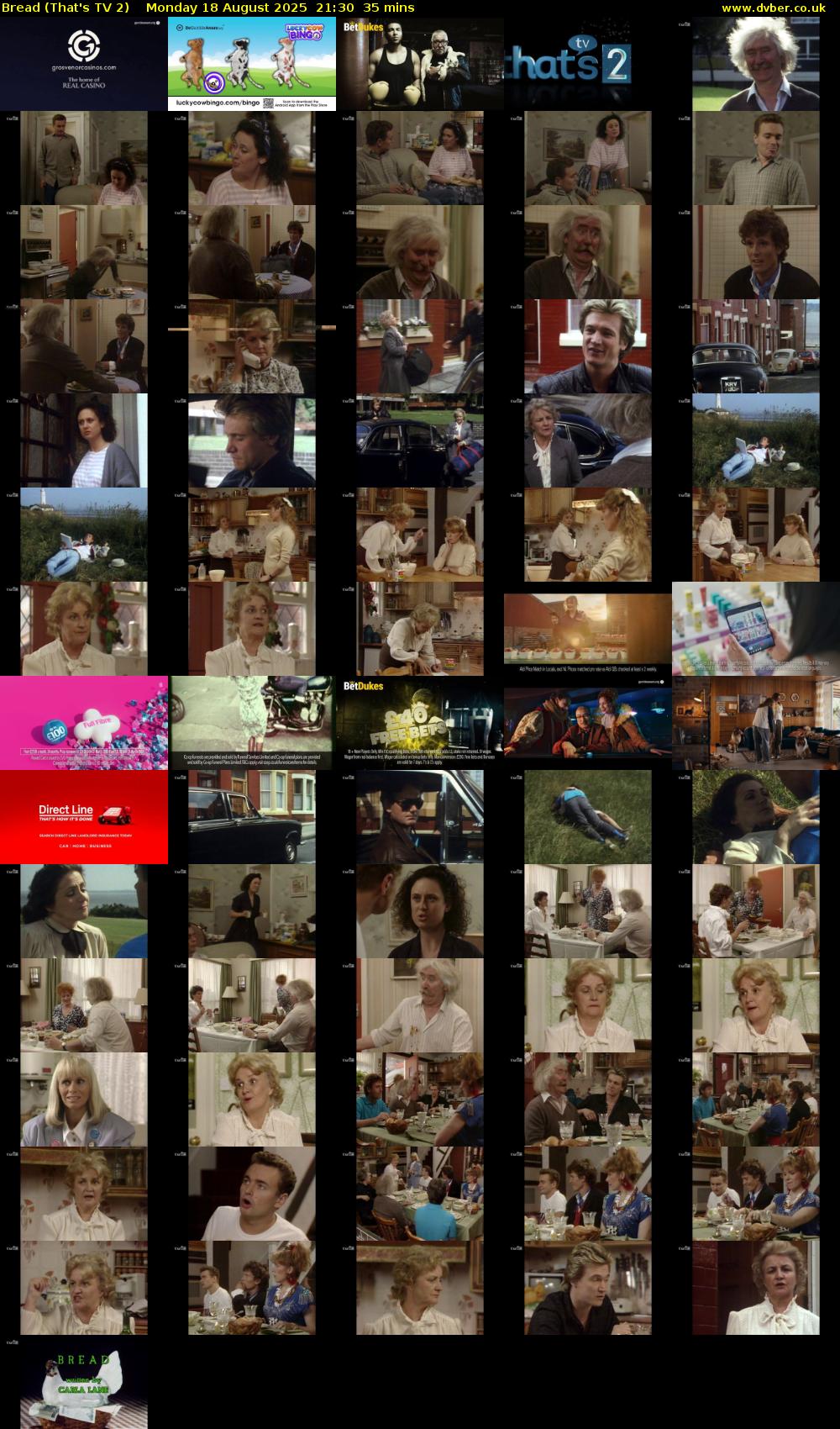 Bread (That's TV 2) Monday 18 August 2025 21:30 - 22:05
