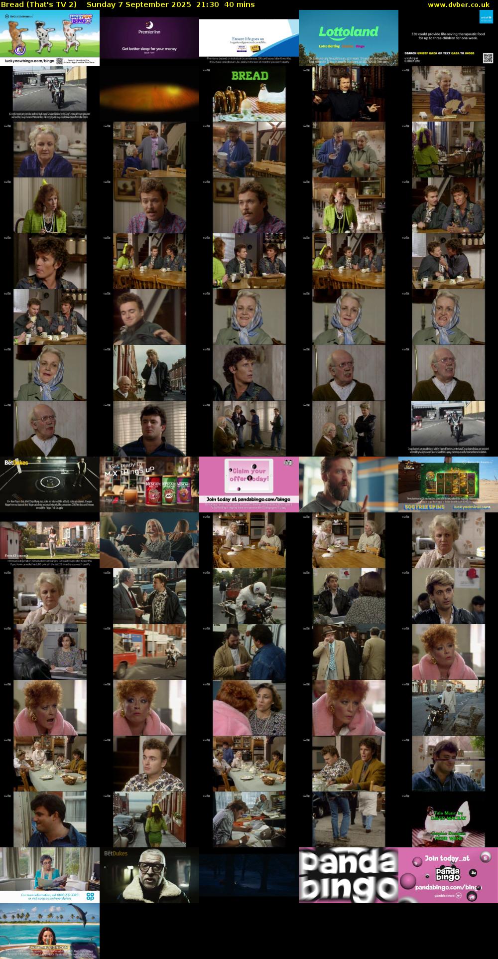 Bread (That's TV 2) Sunday 7 September 2025 21:30 - 22:10