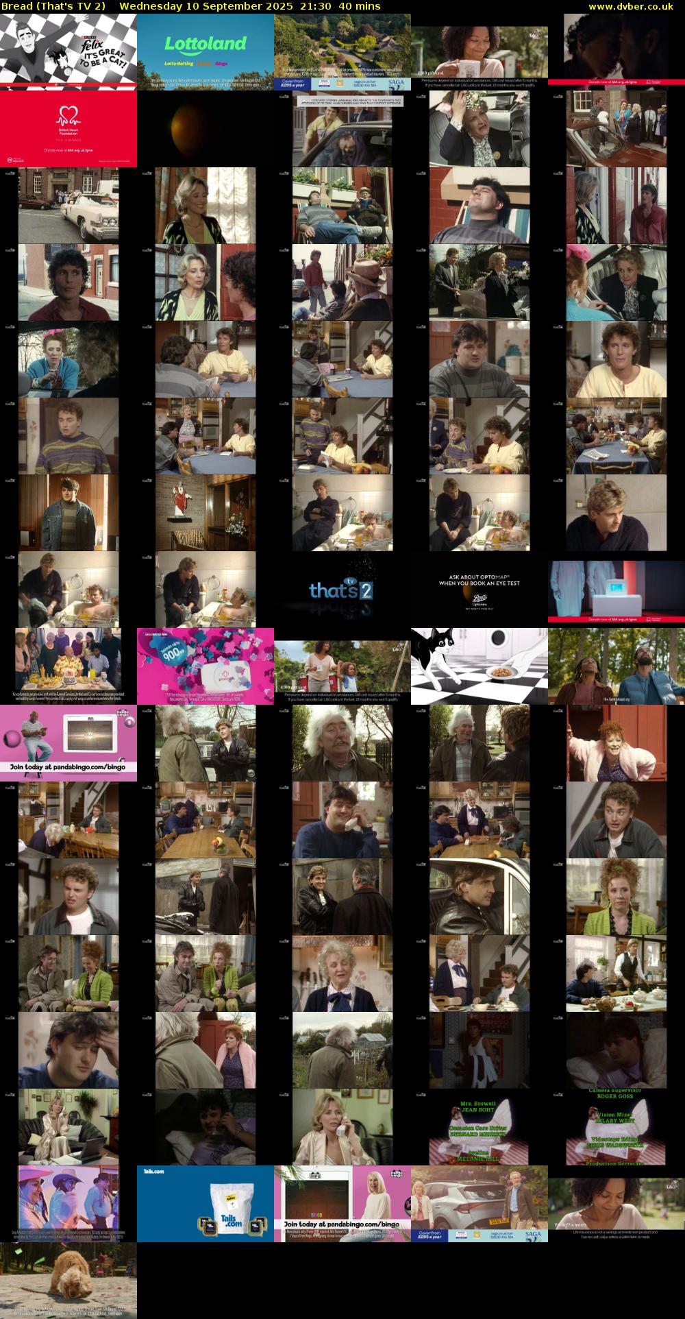 Bread (That's TV 2) Wednesday 10 September 2025 21:30 - 22:10