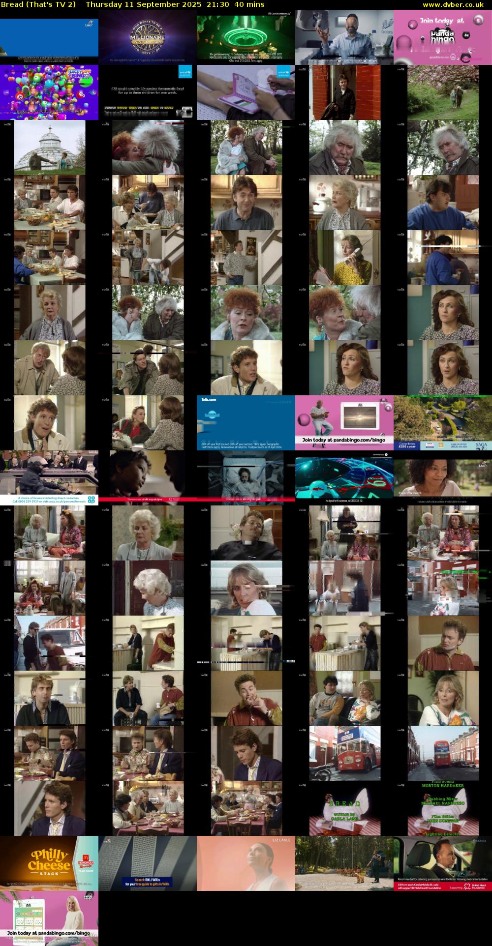 Bread (That's TV 2) Thursday 11 September 2025 21:30 - 22:10