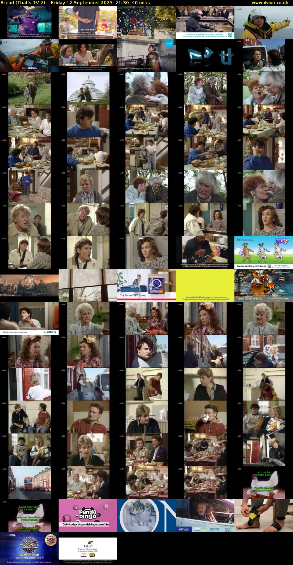 Bread (That's TV 2) Friday 12 September 2025 21:30 - 22:10