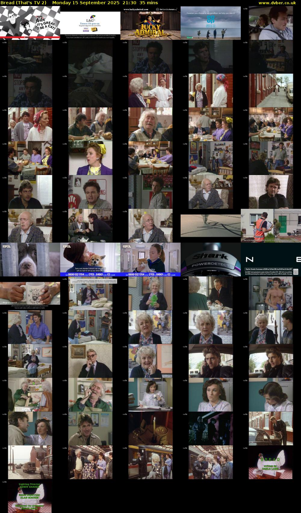 Bread (That's TV 2) Monday 15 September 2025 21:30 - 22:05