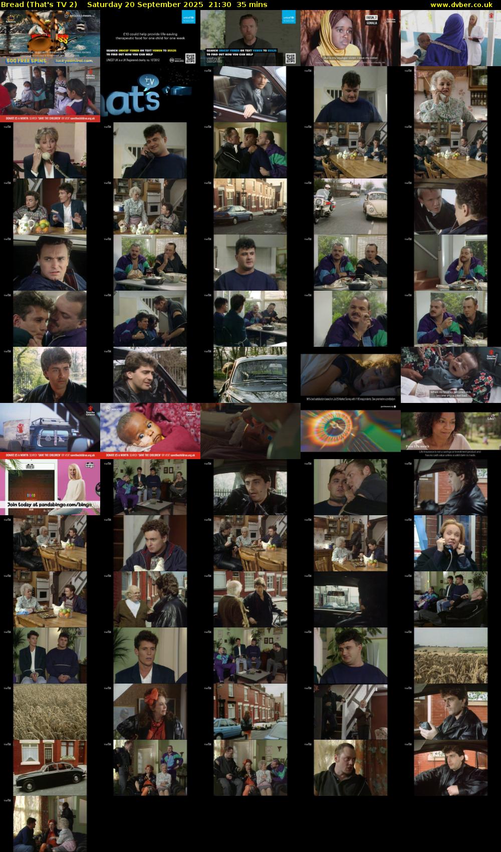 Bread (That's TV 2) Saturday 20 September 2025 21:30 - 22:05