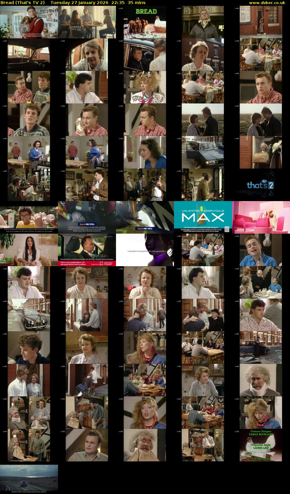 Bread (That's TV 2) Tuesday 27 January 2026 22:35 - 23:10