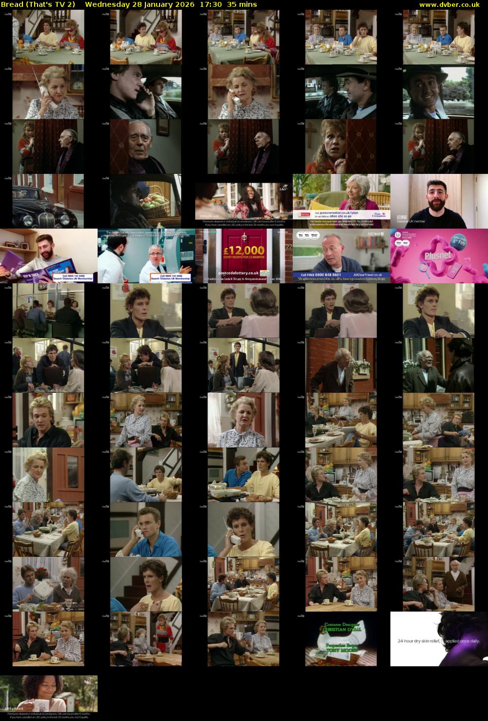 Bread (That's TV 2) Wednesday 28 January 2026 17:30 - 18:05