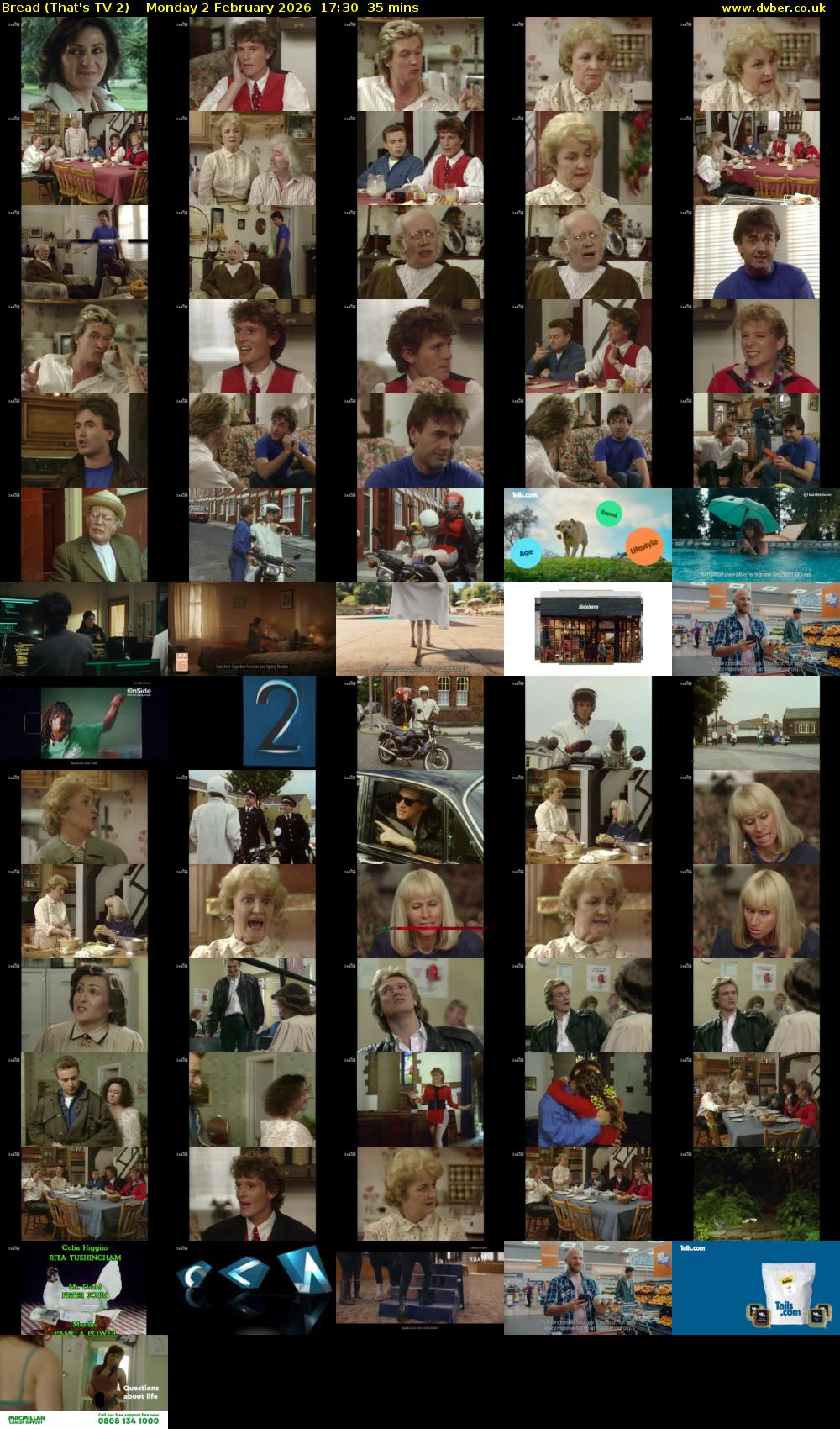 Bread (That's TV 2) Monday 2 February 2026 17:30 - 18:05