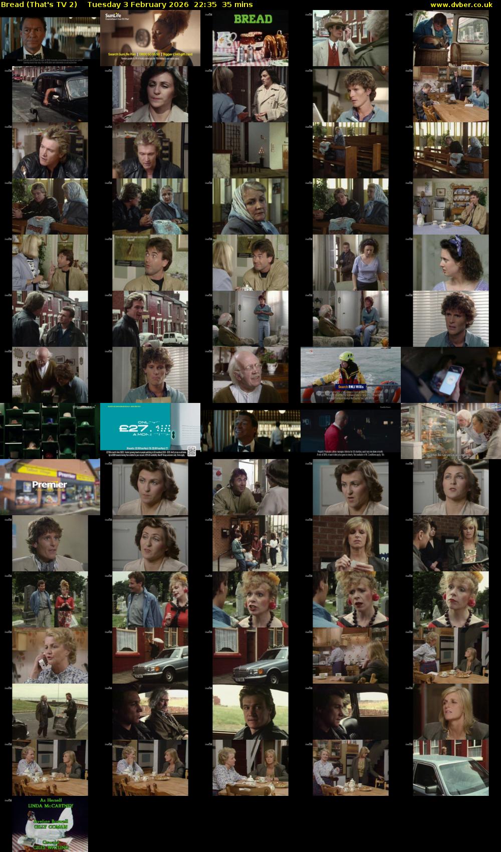 Bread (That's TV 2) Tuesday 3 February 2026 22:35 - 23:10