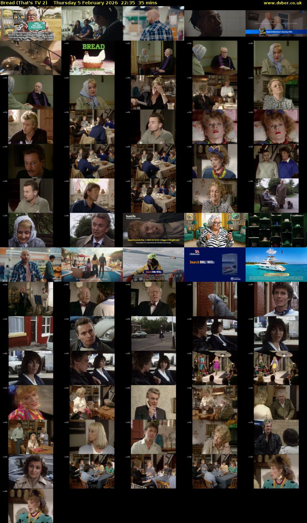 Bread (That's TV 2) Thursday 5 February 2026 22:35 - 23:10