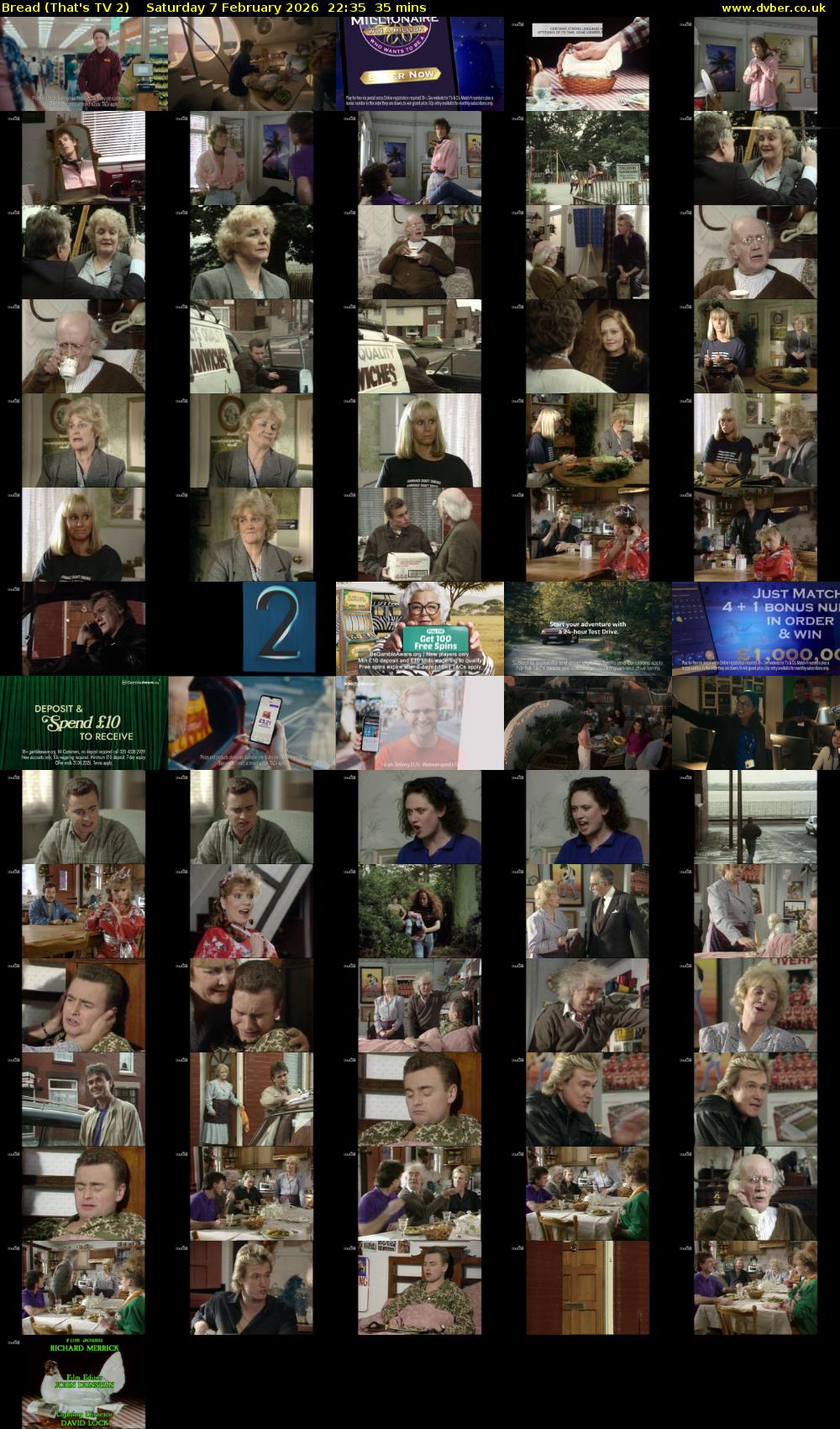 Bread (That's TV 2) Saturday 7 February 2026 22:35 - 23:10
